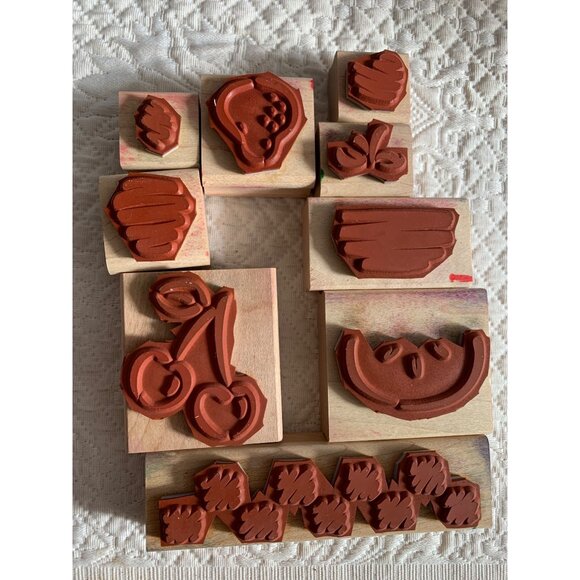 Stampin Up Fruit Medley Rubber Stamp Set - Picture 6 of 9